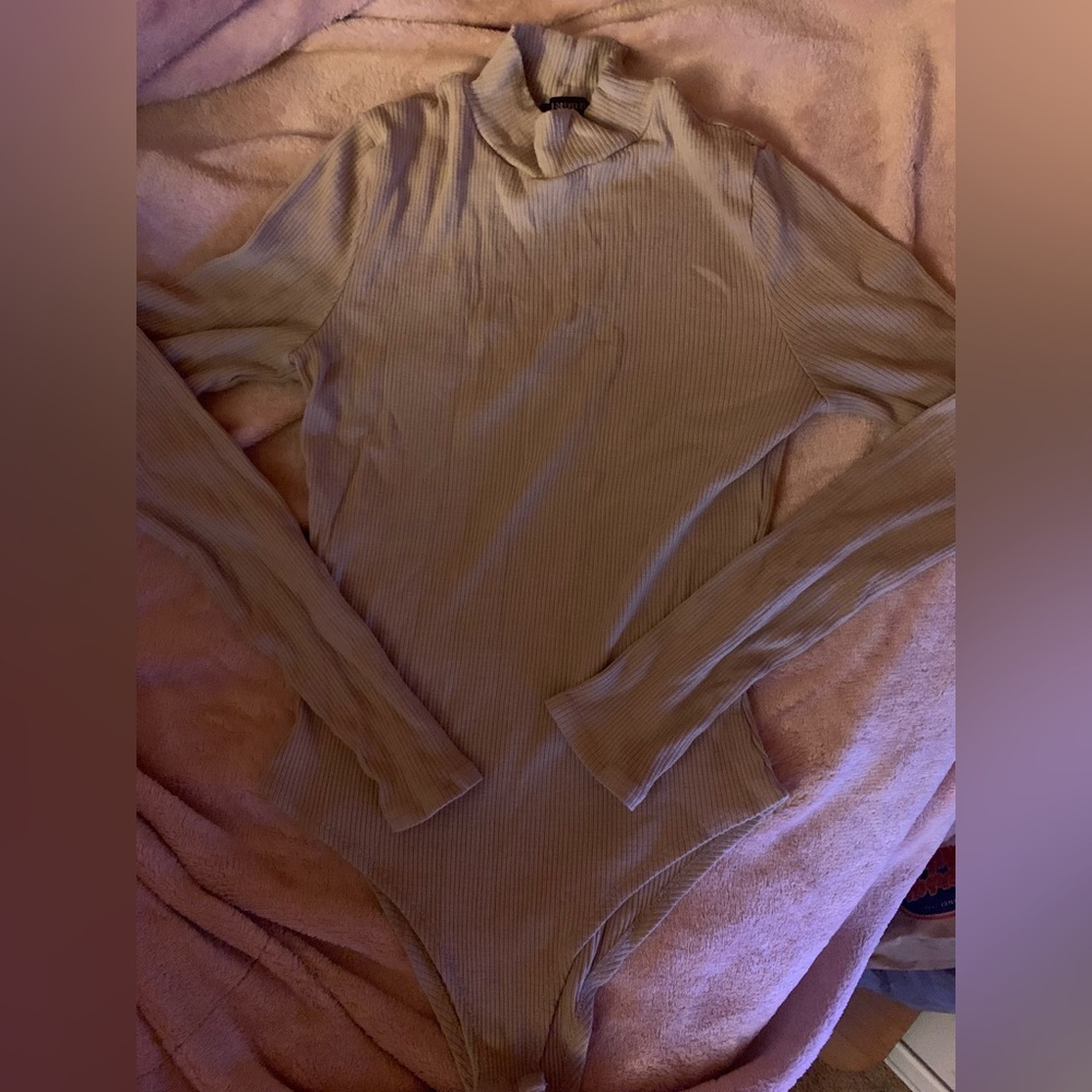 Forever21 Tan Bodysuit